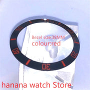 Brand new high quality 38mm pearl rotating watch bezel light