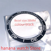 Brand new high quality 38mm pearl rotating watch bezel light