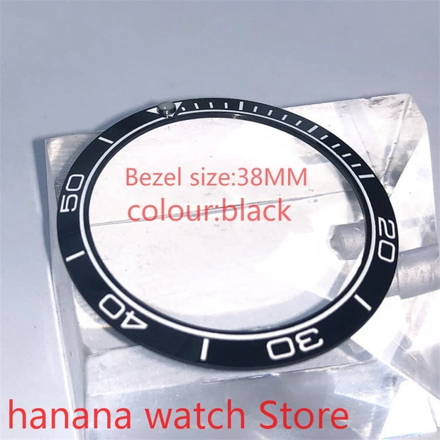 Brand new high quality 38mm pearl rotating watch bezel light