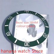 Brand new high quality 38mm pearl rotating watch bezel light