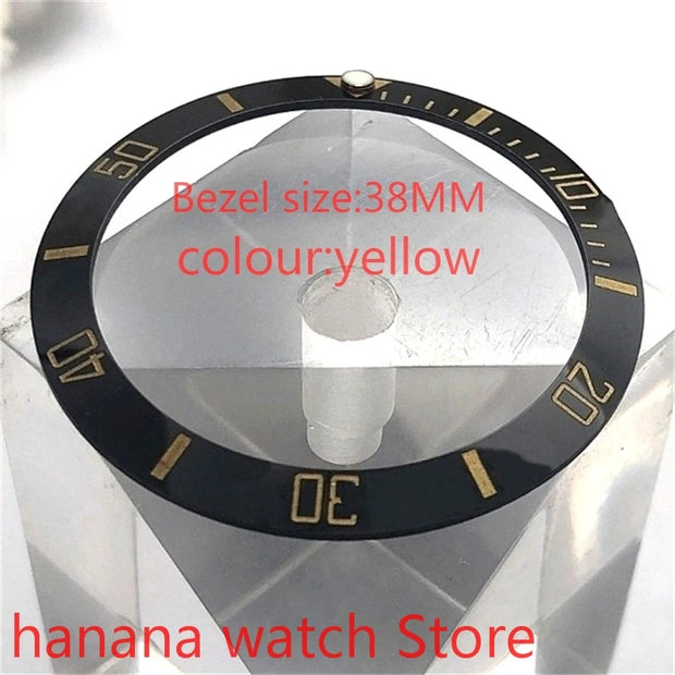 Brand new high quality 38mm pearl rotating watch bezel light