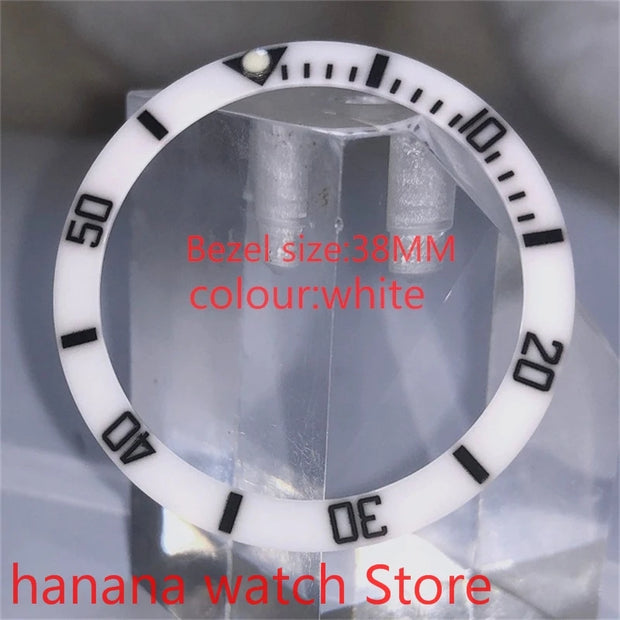 Brand new high quality 38mm pearl rotating watch bezel light