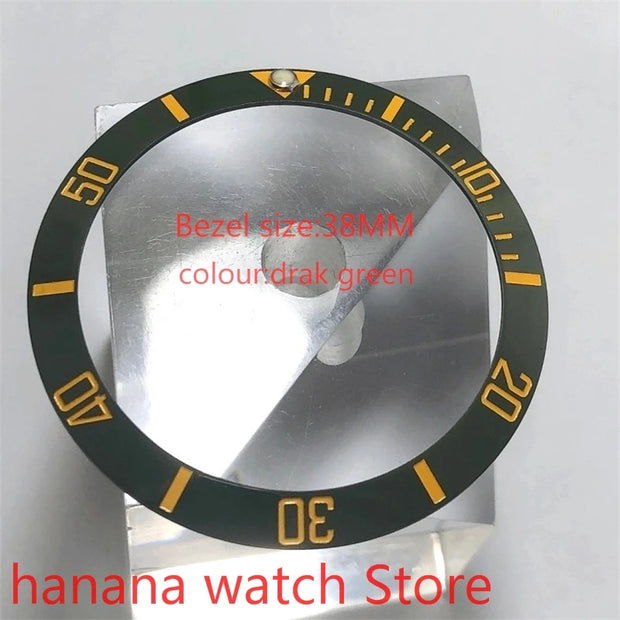 Brand new high quality 38mm pearl rotating watch bezel light