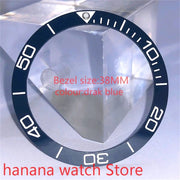 Brand new high quality 38mm pearl rotating watch bezel light