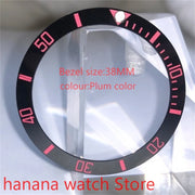 Brand new high quality 38mm pearl rotating watch bezel light