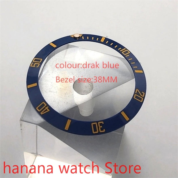 Brand new high quality 38mm pearl rotating watch bezel light