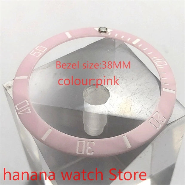 Brand new high quality 38mm pearl rotating watch bezel light