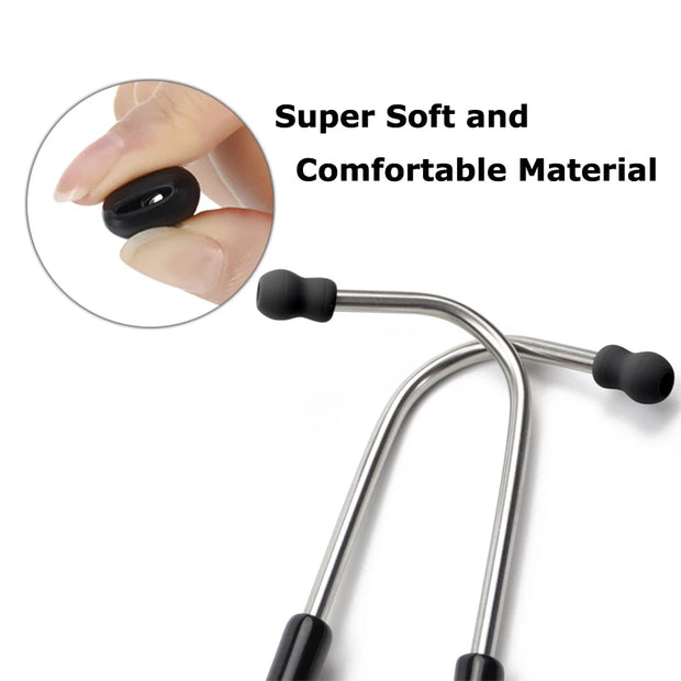 Universal Super Comfortable Soft Stethoscope Replacement Earbuds