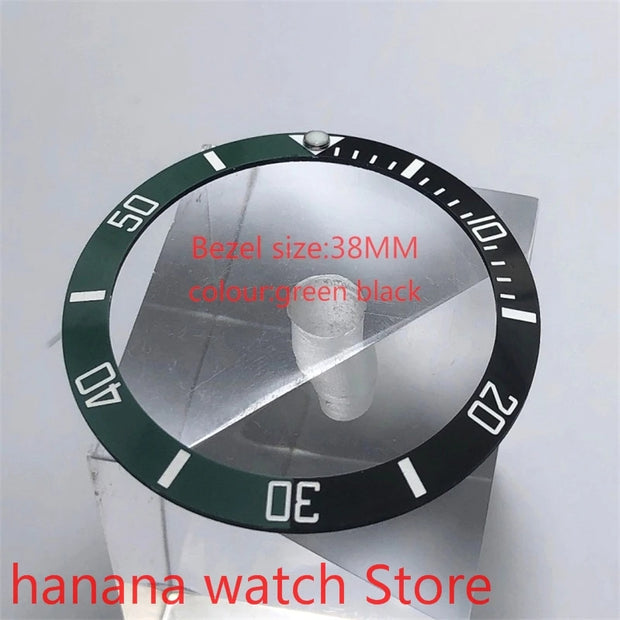 Brand new high quality 38mm pearl rotating watch bezel light