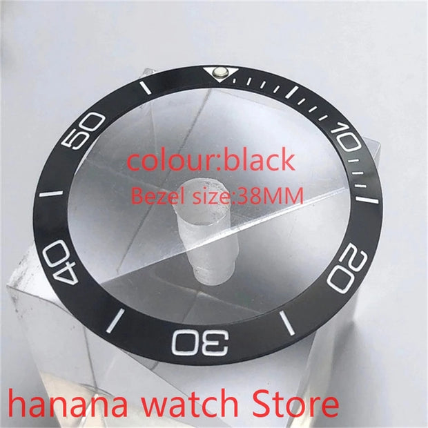 Brand new high quality 38mm pearl rotating watch bezel light