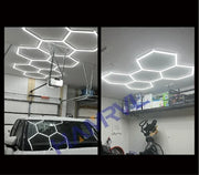 Hexagonal Lighting Accessories Barbershop Garage Ceiling Light