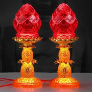 God of Wealth Lamp, Electric Candle, LED Buddha Offering Lamp