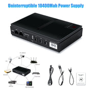 AC85-265V DC1018P Router 5V9V12V Optical Cat Monitor Backup Uninterruptible 10400Mah Power Supply Charger Cell Phone DC UPS