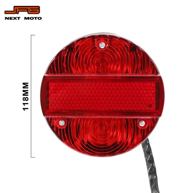 Motorcycle Tail Lamp Rear Lamp Taillight Motor Brake Stop Lights