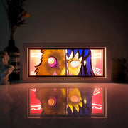 Anime Light Box Led Strip Lights Anime Eyes Shadow Box Picture Frame