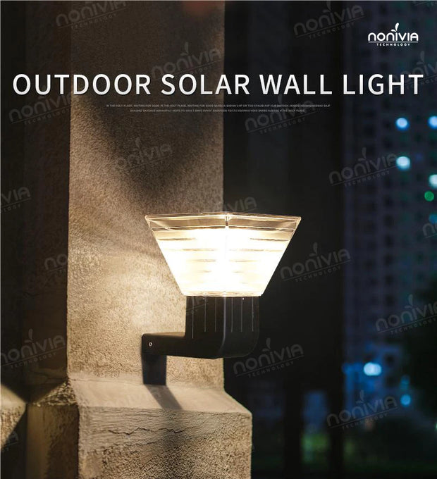 YYHC-2023 Outdoor Pillar Gate Lawn courtyard Lights LED Solar Lamp