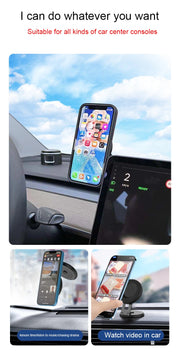 Hidden Magnetic Car Phone Holder For Tesla Model Y 3 Wireless Charger