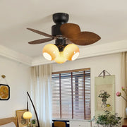 Times Restaurant Ceiling Fan Lamp Retro Style Room Ceiling Fan Light