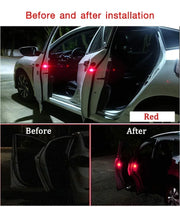 Car LED door warning light modification safety anti-collision anti-tailgating lights