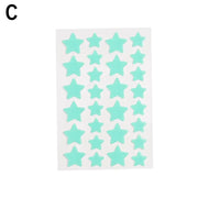 28pcsStar Pimple Patch Acne Colorful Invisible Acne Removal Skin Care Stickers Y2K Originality Concealer Face Spot Beauty Makeup