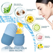 Headband Combo and Face Care Ice Tray, Facial Massager for Skin Care