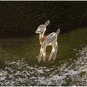 Lighted Christmas Reindeer Water Resistant Light Up Decoration For Garden