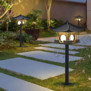 YYHC-2023 Outdoor Pillar Gate Lawn courtyard Lights LED Solar Lamp