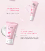 LAIKOU Sakura Skin Care Sets Facial Cleanser Face Cream.