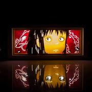 Anime Light Box Led Strip Lights Anime Eyes Shadow Box Picture Frame