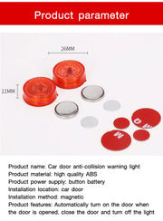 Car LED door warning light modification safety anti-collision anti-tailgating lights