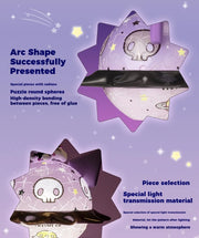 Sanrio 3d-Jp Anime Kuromi 3d Night Light Ornaments 61pcs Luminous Atmosphere Lamp