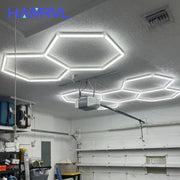 Hexagonal Lighting Accessories Barbershop Garage Ceiling Light