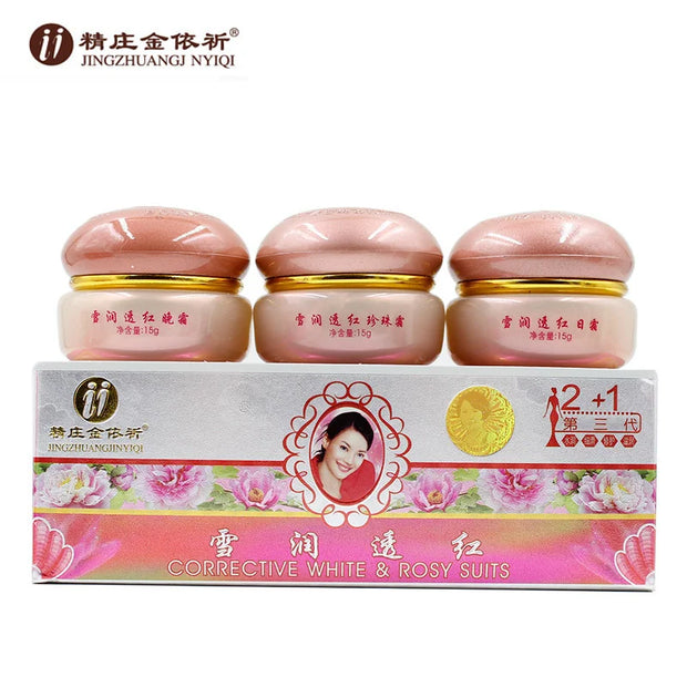 Freckle Cream 4pcs Set Dark Spots Removal Clean Pigment Anti Spots