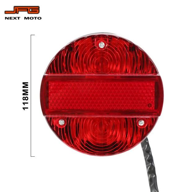 Motorcycle Tail Lamp Rear Lamp Taillight Motor Brake Stop Lights