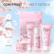 LAIKOU Sakura Skin Care Sets Facial Cleanser Face Cream.