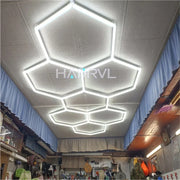 Hexagonal Lighting Accessories Barbershop Garage Ceiling Light