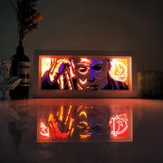 Anime Light Box Led Strip Lights Anime Eyes Shadow Box Picture Frame