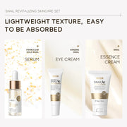 3pcs/set LAIKOU Vitamin C 24K Golden Sakura Skin Care Sets Face Cream Serum Eye Cream.