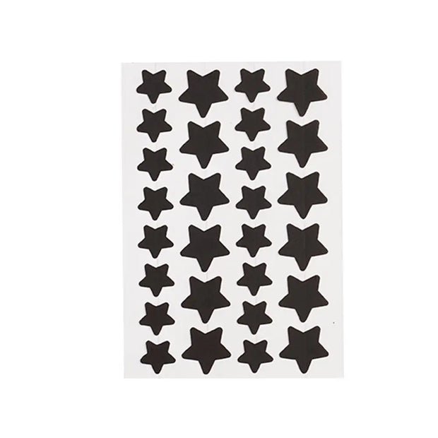 28pcsStar Pimple Patch Acne Colorful Invisible Acne Removal Skin Care Stickers Y2K Originality Concealer Face Spot Beauty Makeup