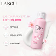 Sakura Facial Cleaner Korean Face Serum Exfoliating Peeling Gel Moisturize Toner Eye Cream