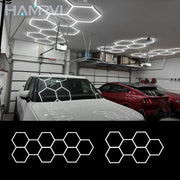 Hexagonal Lighting Accessories Barbershop Garage Ceiling Light