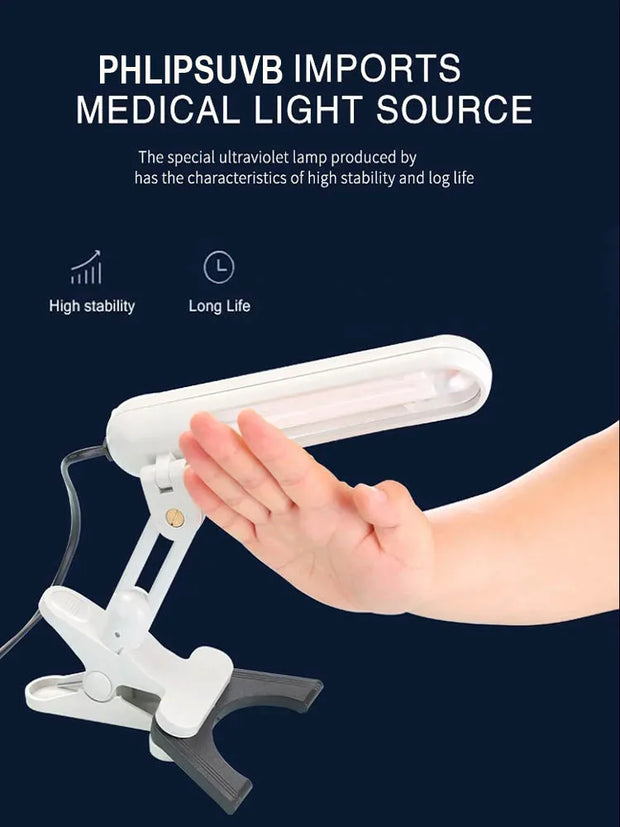 UVB Phototherapy Narrow 311nm UV Phototherapy Lamp Uvb Light Therapy Vitiligo For Psoriasis