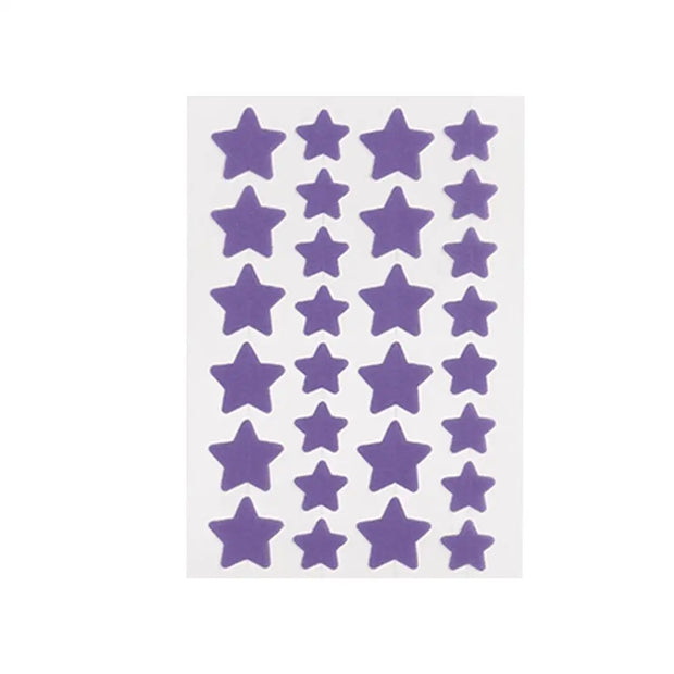 28pcsStar Pimple Patch Acne Colorful Invisible Acne Removal Skin Care Stickers Y2K Originality Concealer Face Spot Beauty Makeup