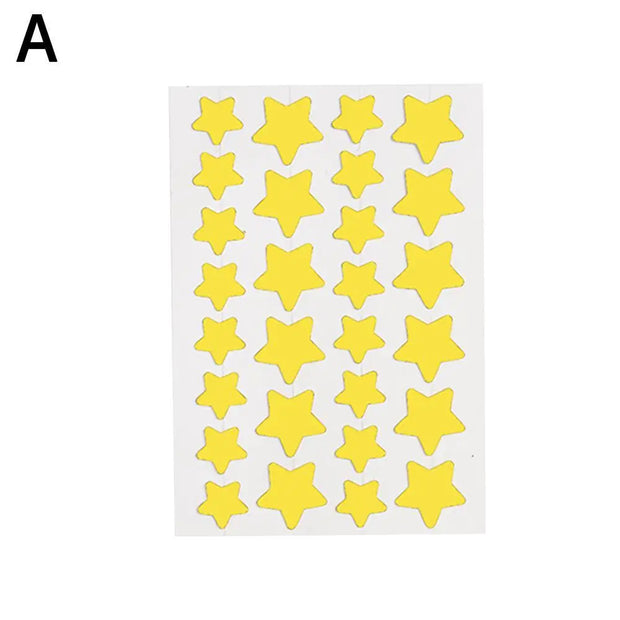 28pcsStar Pimple Patch Acne Colorful Invisible Acne Removal Skin Care Stickers Y2K Originality Concealer Face Spot Beauty Makeup