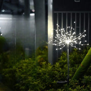 Solar Firework Led Light Waterproof Outdoor Dandelion Lamp