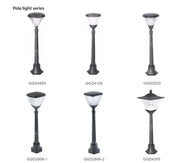 YYHC-2023 Outdoor Pillar Gate Lawn courtyard Lights LED Solar Lamp