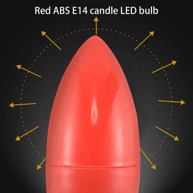 LED Candle Light Candle Light Bulbs Red Fortune Lamp God Lights Energy Saving Candle Lights