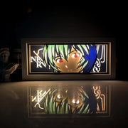 Anime Light Box Led Strip Lights Anime Eyes Shadow Box Picture Frame