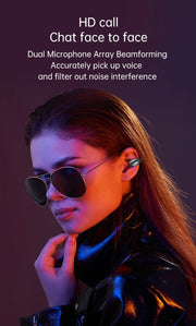 M7 Clip On Earbuds Wireless Bluetooth V5.3 Open Ear Headphone