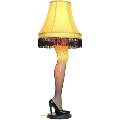 45" Full Size Christmas Leg Lamp Multicolor